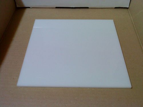 Plexiglas white plate 202 x 212 x 5 millimetres