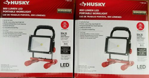 Husky 800 lumen new led 2 pack