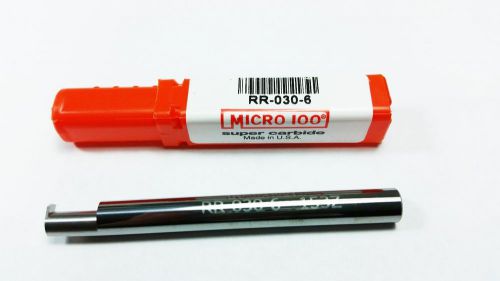Micro 100  1/4&#034; x .375&#034; Depth Carbide Grooving Boring Retaining Bar Tool (Q 571)