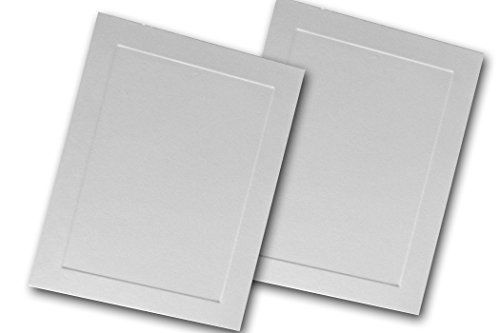 Leader Opaque White LEE 5x7 Panel Cards - 250 Pk