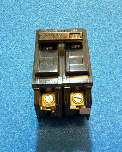 GE  Plug-In Circuit Breaker Type TQL  2-Pole