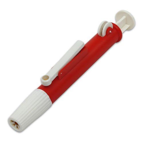 Karter scientific pipette pump 25ml red for sale