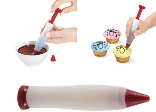 High Quality Silicone Food Writing Cake Mold Cream Cup Chocolate Decorating Pen