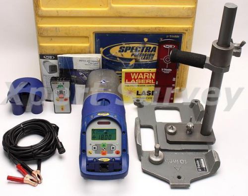 Spectra trimble dg711 precision pipe laser kit for sale