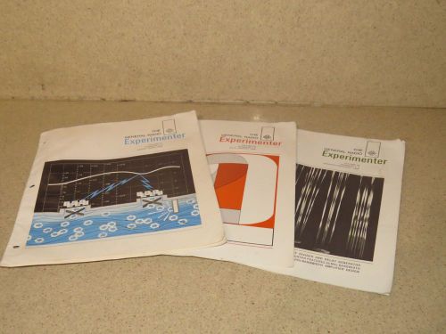 The General Radio Experimenter Volumes 1, 2, 3, 4, 7, 8 - all from 1969 (#300)