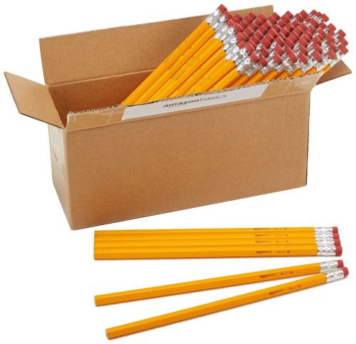 96 woodcase #2 HB pencils high-quality wood clean easy sharpening eraser School