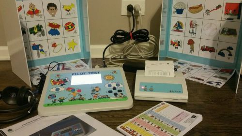 Maico Pediatric Digital Pilot Test Audiometer w/ Carry  Case &amp; Printer