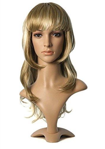 19&#034; Tall Female Mannequin Head for Wigs, Hats, Sunglasses, Jewelry Display (82)
