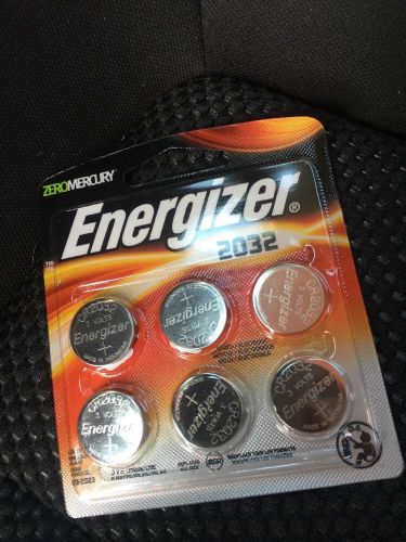 Energizer 2032BP-6 2032 Alkaline 3-Volt Electronic Battery 6-Pack