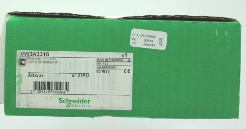 New Schneider Electric Altivar Ethernet/IP Comm Card VW3A3316 VW3-A3316 Freeship