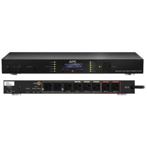 APC G50NETB-20A2 G-Type 20-Amp Rack-Mountable Power Filter w/9-Outlets