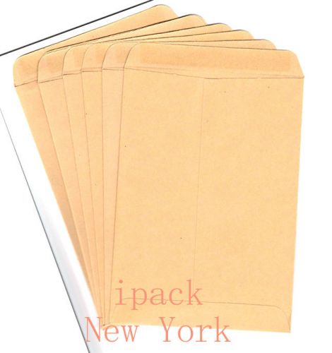 Lot of 30 brown envelopes for home &amp; office shipping supplies size 6-1/4 x 9&#039;&#039;