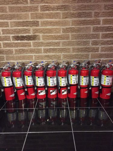 FIRE EXTINGUISHER 5LBS 5# ABC NEW CERT TAG LOT OF 10 NICE