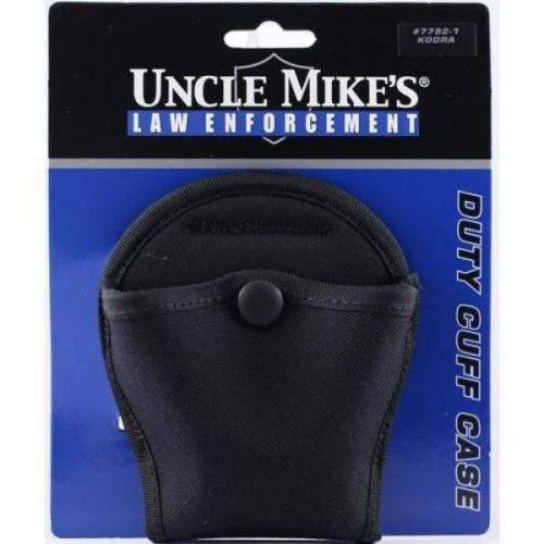 Uncle Mike&#039;S Black Law Enforcement Kodra Nylon Open Top Single Handcuff Case