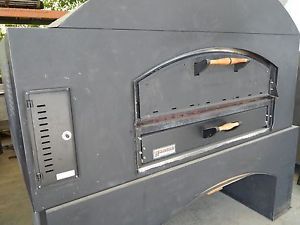 Brick lined pizza oven single deck mb60 marsal bros mfg - used for sale
