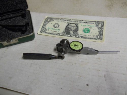 Federal T-11 Testmaster .0005&#034; Indicator w/Starrett Attachments  used