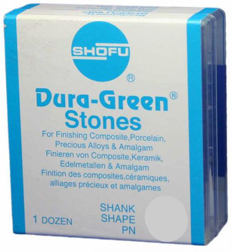 Shofu Dura Green stone for composites Shape WH4 Shank HP PN #0046