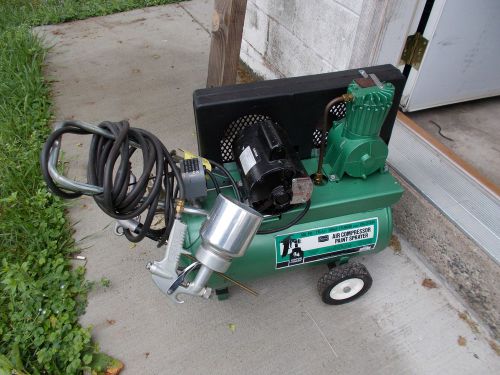 Sears air compressor paint sprayer 3/4 hp 100psi single cylinder for sale