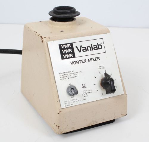 VWR Vanlab Adjustible Speed Vortex Mixer K-550-G