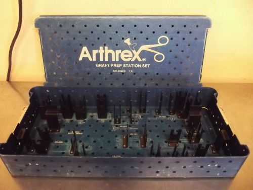 Arthrex Graft Prep Station Instrumentation Case # AR-2950C-Complete-m1022