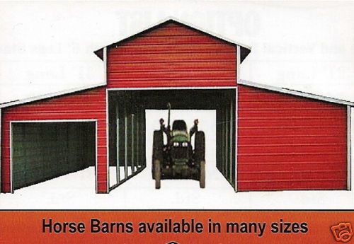 32x21x12 All-Steel Horse-Barn, garage,  FREE DELIVERY AND INSTALLATION!