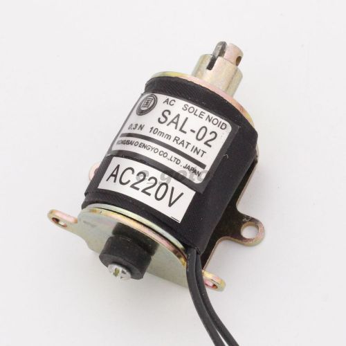 Sal-02 ac220v 0.3n/10mm precise pull-push-type solenoid electromagnet for sale