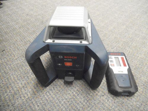 Bosch Tools Self-Leveling Rotary Laser with Laser Receiver Model GRL400H *LOOK*