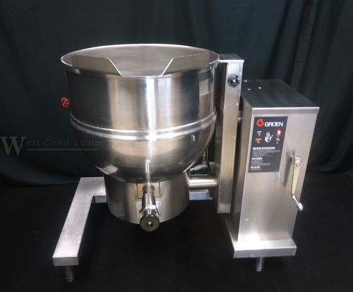 2011 groen dht/1-40 gas 40 gallon steam jacketed tilt kettle soup bean 60 for sale