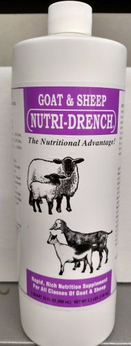 Nutri-drench for goat &amp; sheep 32oz nutri drench energy supplement for sale