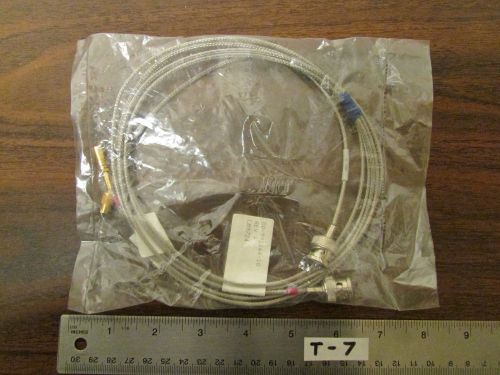 00-991144-10 Rev. A Pair SMB Connectors to BNC RF Microwave Cable Pair New