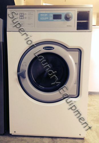 Wascomat W630CC Washer, 30Lb, White, Card Ready, 220V, 1Ph, Reconditioned
