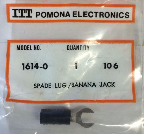 NIB Pomona 1614-0 Spade Lug/Banana Jack