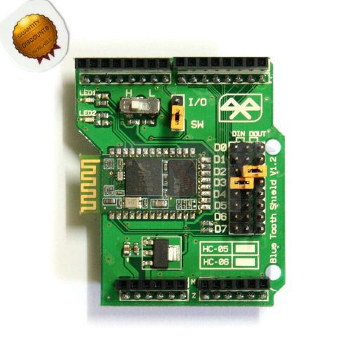Stackable Bluetooth Shield Support Master/Slave Role Mode for Arduino
