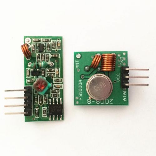 1pcs 433mhz rf transmitter and receiver link kit for arduino for sale