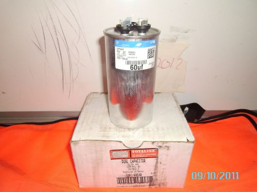 CARRIER/GE DUAL CAPACITOR #ON BOX P291-6054R #97F9897  (60UF)