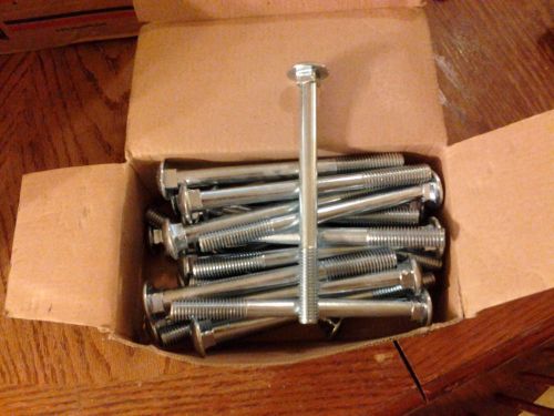 1/2&#034; X 6&#034; Carriage Bolts (Box of 25)