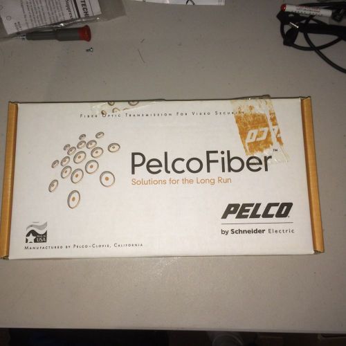 Pelco Fiber FR85011AMSTR 1CH VID &amp; DATA RX,MM,ST **FACTORY SEALED**