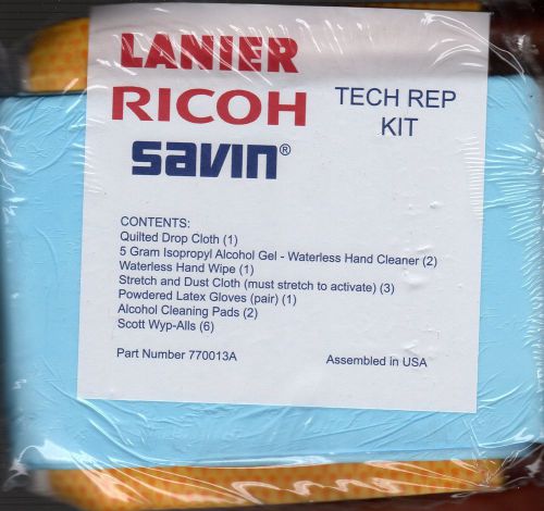 Gestetner Lanier Ricoh Savin 770013A Copier Tech Rep Cleaning Kit New &amp; Sealed