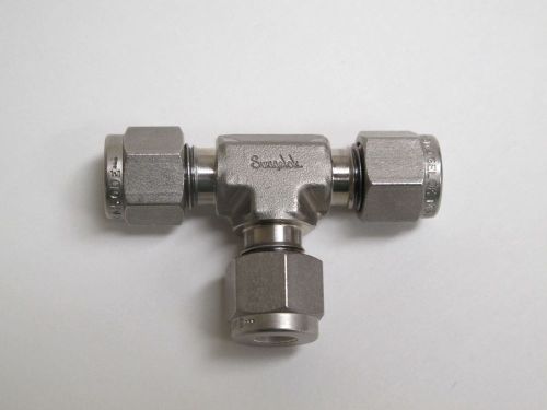 M-400-3, alloy 400/r-405 (monel)  swagelok tube fitting, union tee, 1/4 in. od for sale
