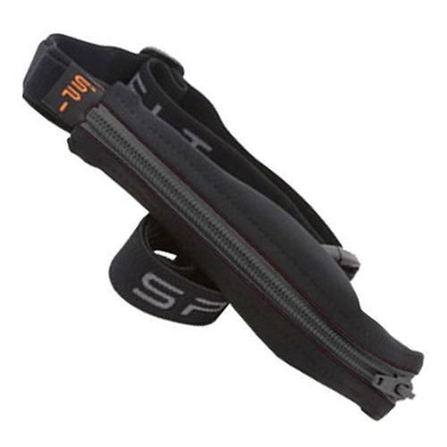 Spibelt adult water resistant belt with energy gel loops, black zipper for sale