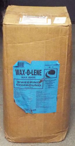 1 NEW COTTO-WAXO W3 WAX-O-LENE WAX BASE SWEEPING COMPOUND *MAKE OFFER*