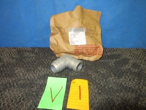 Ge general electric b &amp; e 90 deg elbow aluminum 1&#034; military jet f-4 r157p160 new for sale