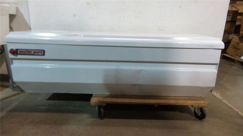 Weather guard 665-3-01 13.1 cu ft cap white aluminum truck box chest for sale