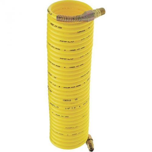 Recoil air hose, 1/4&#034; x 50&#039;, mnpt, 200 psi, nylon plews/edelmann 4-50e-ret nylon for sale