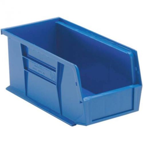 Quantum Storage Systems Blue Stack and Hang Storage Bin 10-7/8&#034; X 5-1/2&#034; X 5&#034;