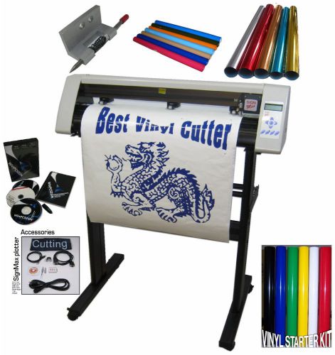 Signmax 24&#034; vinyl cutter bundle  &amp; 2014 unlimited professional software extra for sale