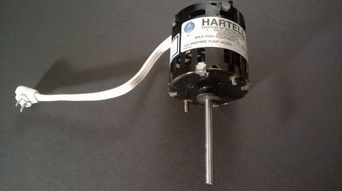Hartell GPP-1MH-1P 803338 Ice Machine Pump Motor For Ice Machine 9161076-01