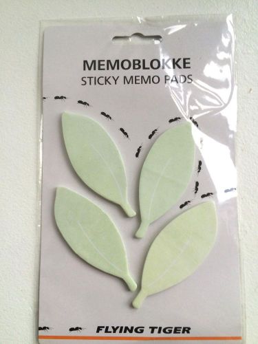 Leaf Shaped Sticky Notes 100pk