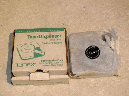 Vintage Tenex 400 Class Gray Desktop Tape Dispenser