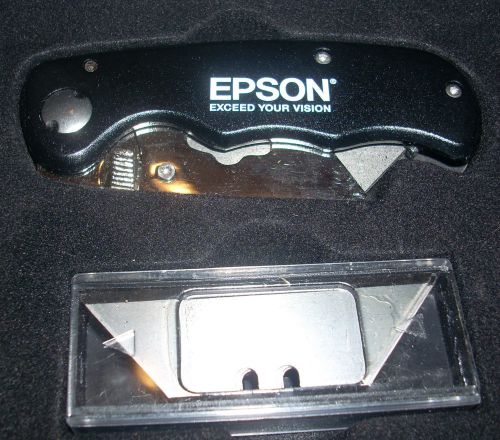 Epson Folding Utility Knife with Three Replacement Blades